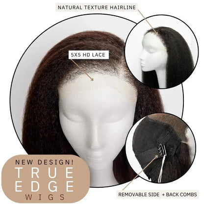 SASHA CURL -  LACE CLOSURE WIG True and Pure Texture