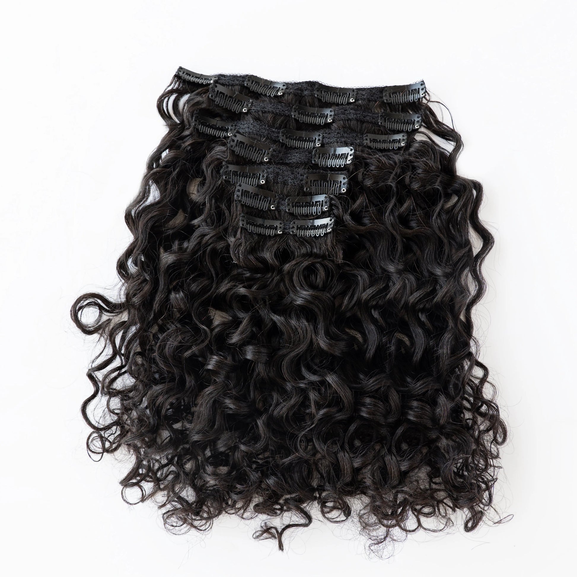 Island Curl -  Clip In Hair Extensions True and Pure Texture