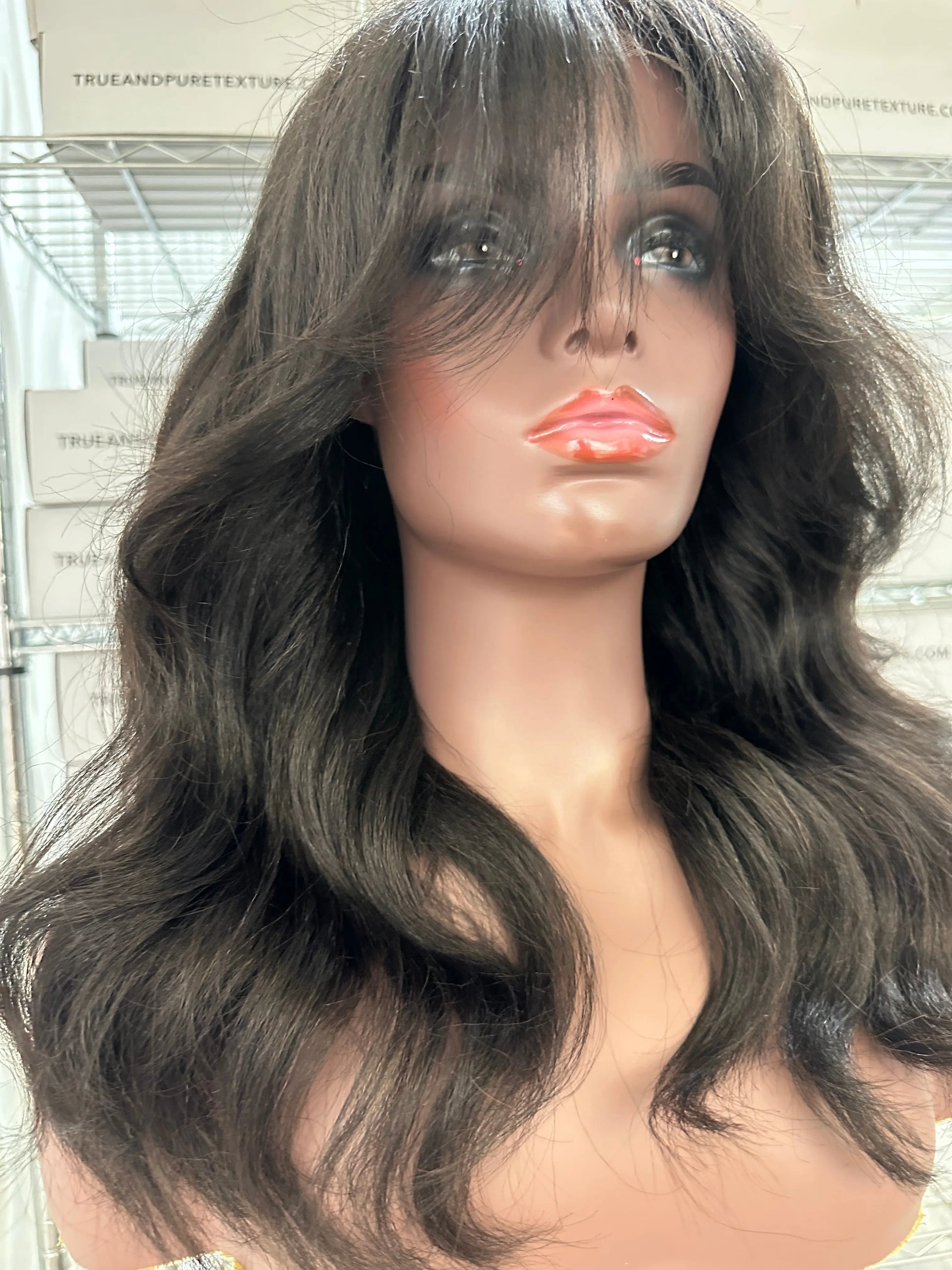 PK'S CLOSET DEMURE DARLING RELAXED NATURAL - LACE CLOSURE WIG - True and Pure Texture