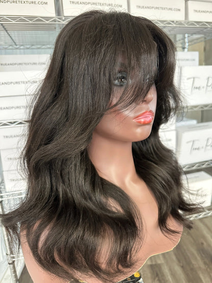 PK'S CLOSET DEMURE DARLING RELAXED NATURAL - LACE CLOSURE WIG - True and Pure Texture