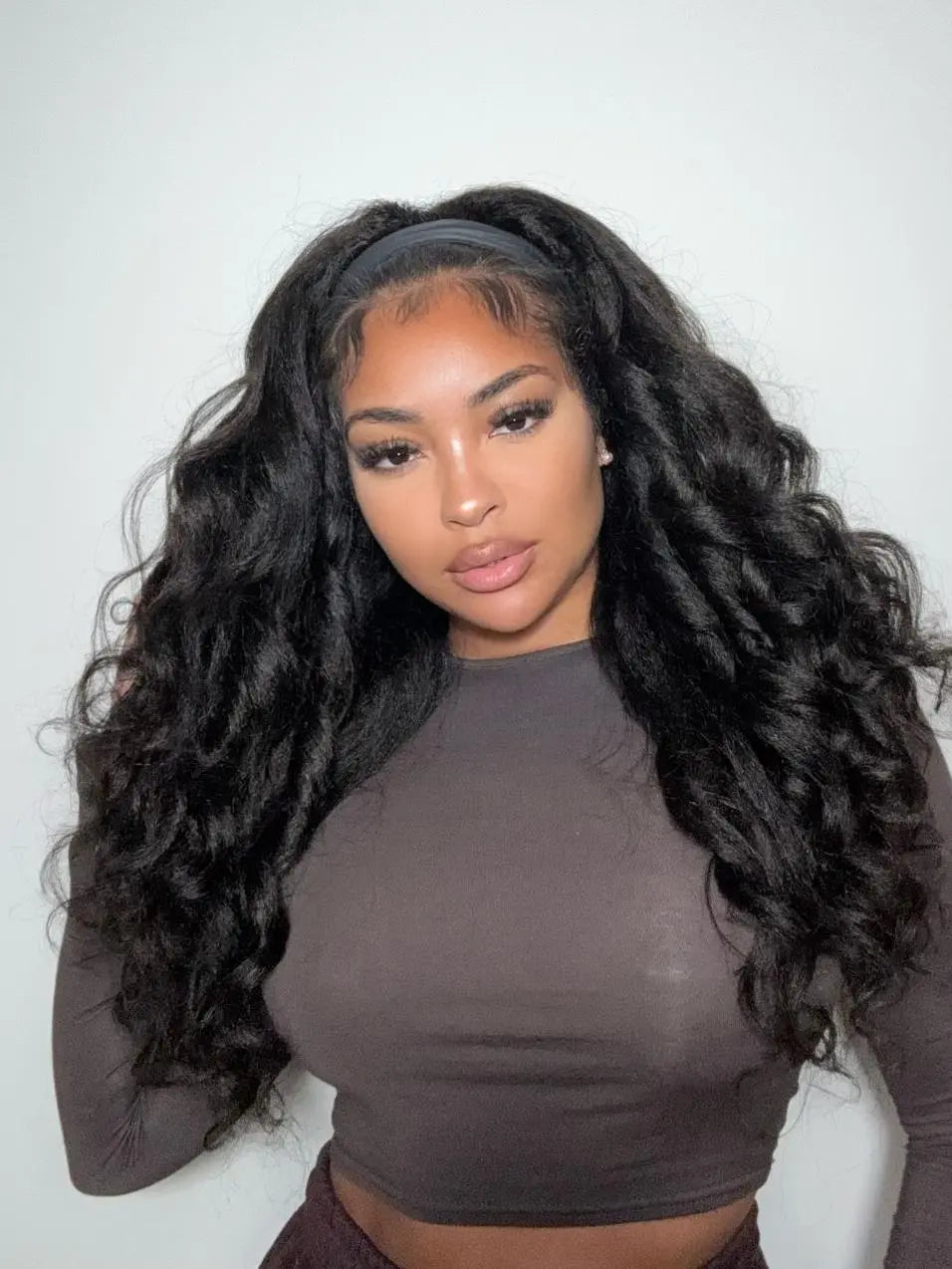 RELAXED NATURAL -  GLAM N GO HEADBAND WIG True and Pure Texture