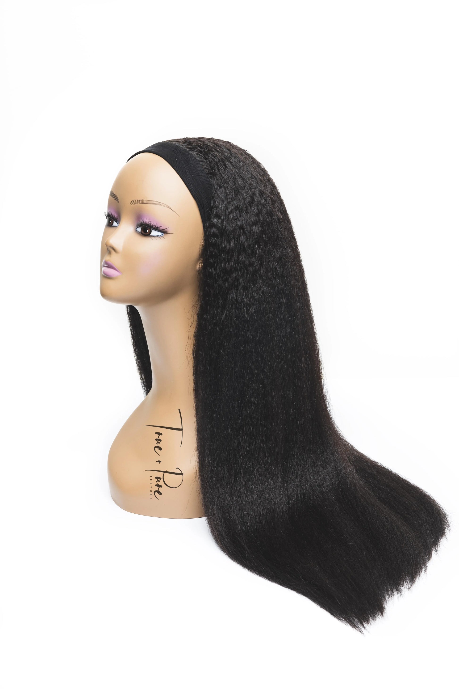 RELAXED NATURAL -  GLAM N GO HEADBAND WIG True and Pure Texture