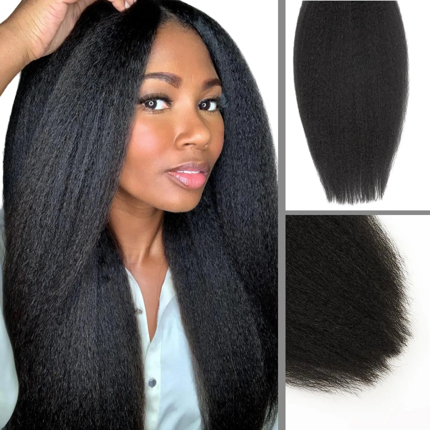 RELAXED NATURAL - NATURAL HAIR EXTENSIONS True and Pure Texture