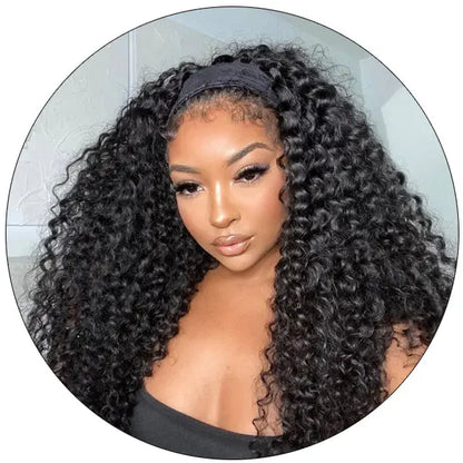 SASHA CURL - TRULY EASY® GLAM N GO HEADBAND WIG True and Pure Texture