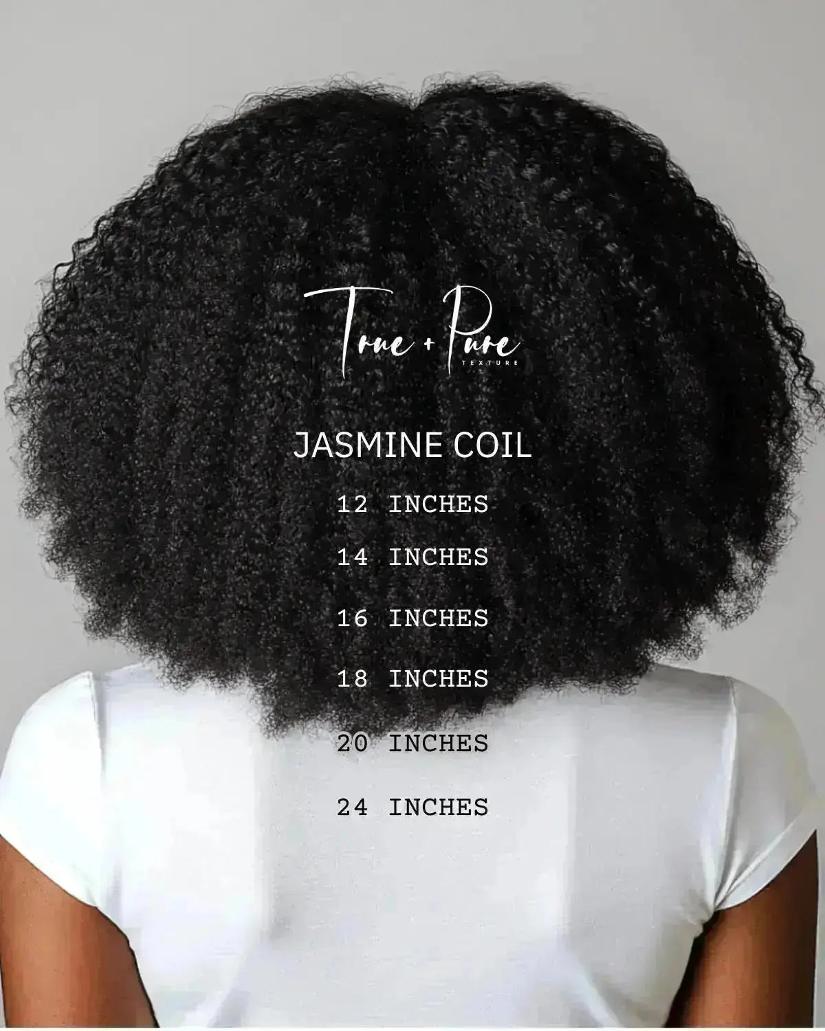 Amazon Jasmine Coil -  Coily Hair Extensions True and Pure Texture