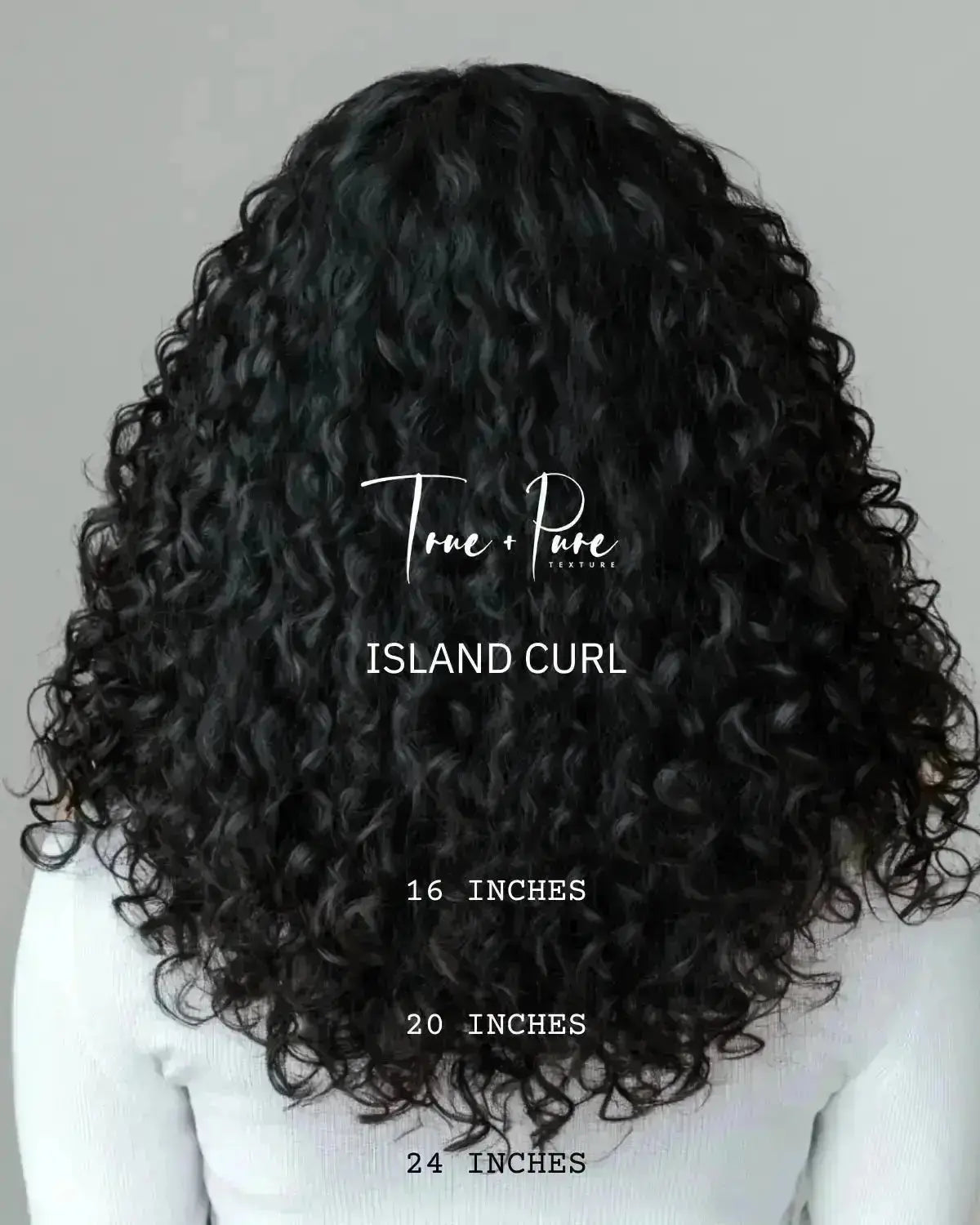 ISLAND CURL - LACE CLOSURE WIG True and Pure Texture