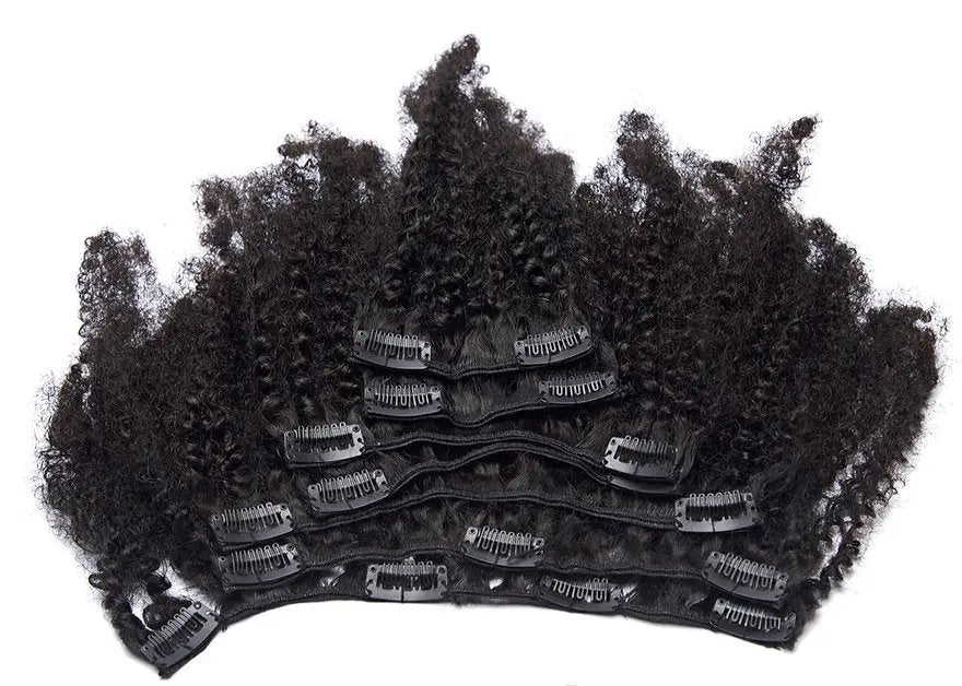 Relaxed Natural Clip Ins Kinky Straight Blowout Texture – True and Pure  Texture