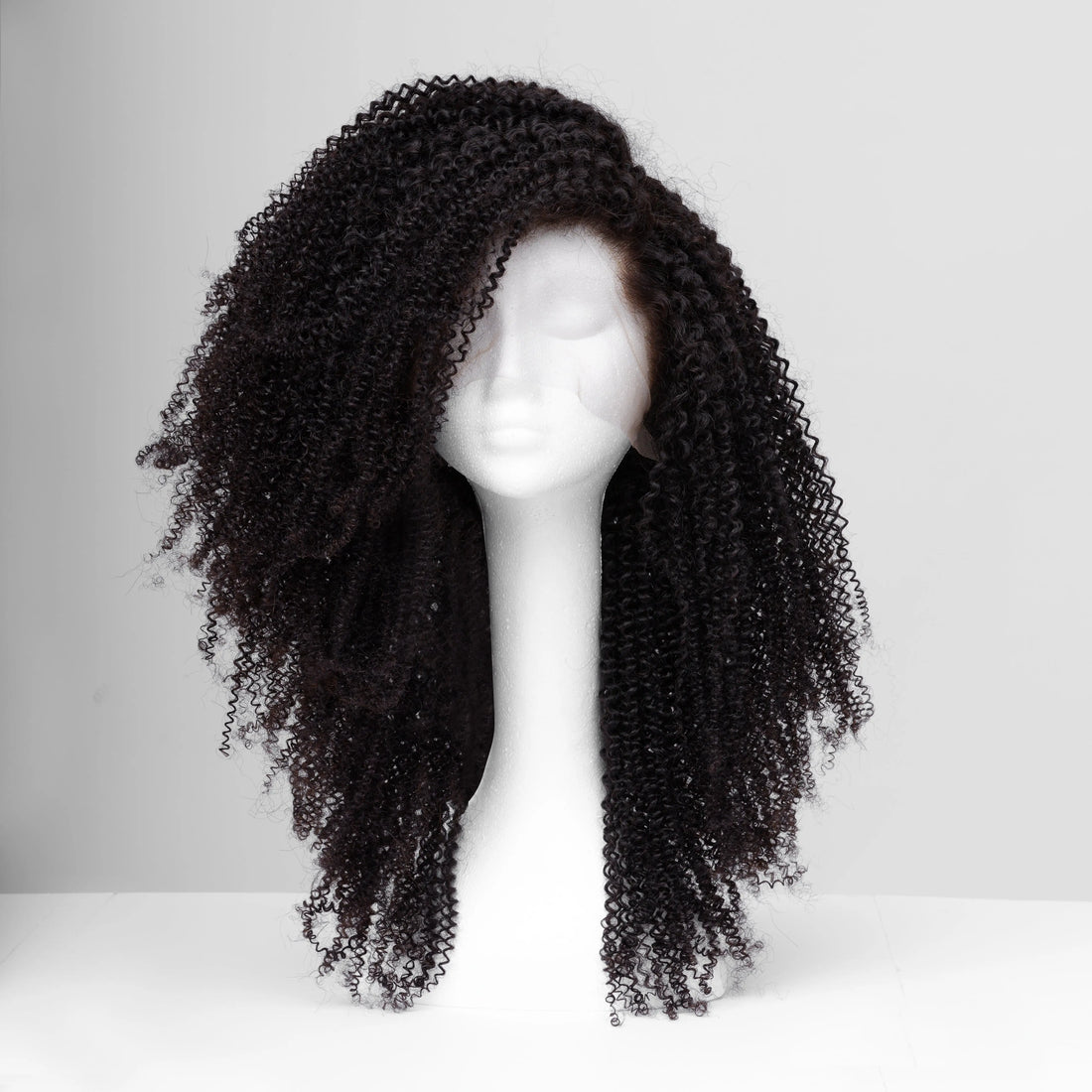 Essence Wigs Nyabinghi Long Voluminous Black Kinky Lace Fron