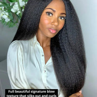 Lace Front Wig Relaxed Natural Order Now! True and Pure Texture