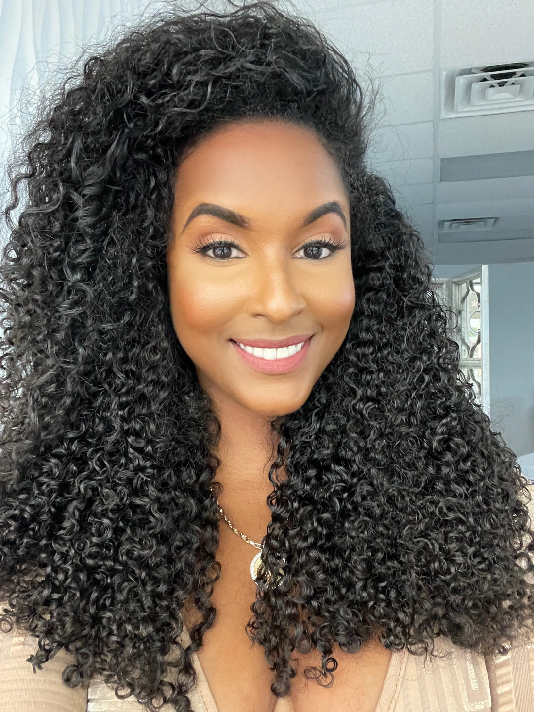 Curly Tape-in Hair Extensions for Black Hair Invisible Seamless